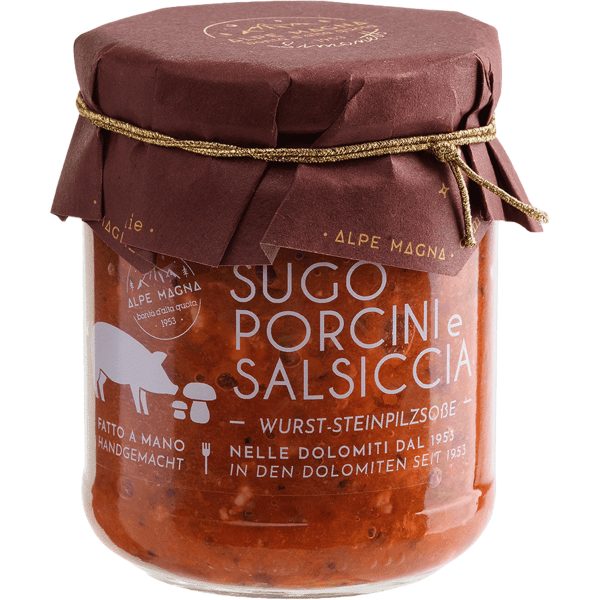 alpe_magna_sugo_porcini_salsiccia Sugo Porcini e Salsiccia
