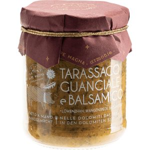 alpe_magna_sugo_tarassaco_guanciale_balsamico Sugo Tarassaco Guanciale e Balsamico